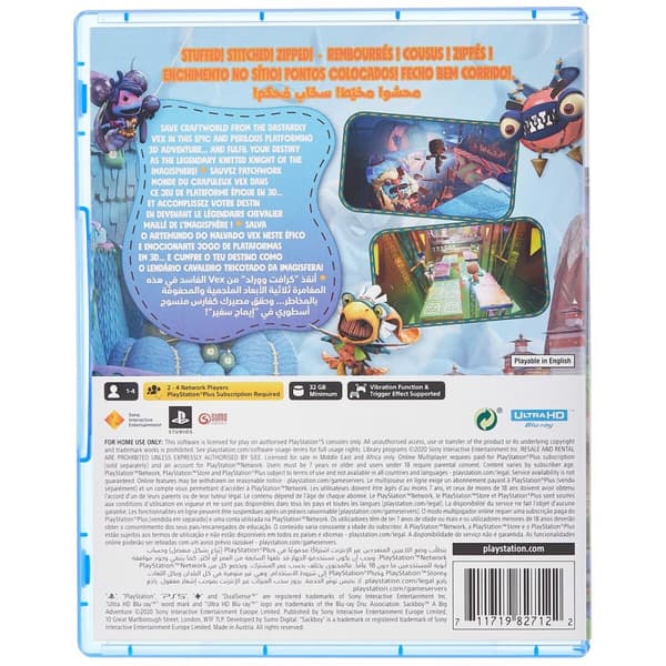 PlayStation 5 Videospel Sony SACKBOY: A BIG ADVENTURE