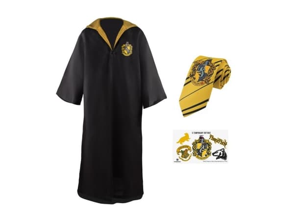 Hufflepuff lippalakki med slips