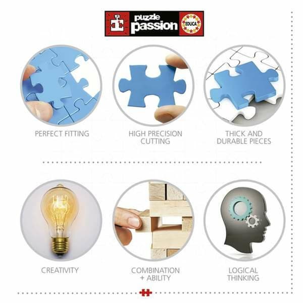 Pussel Educa Radiant forest 1500 Delar