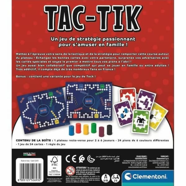 Pussel Clementoni Tac-Tik