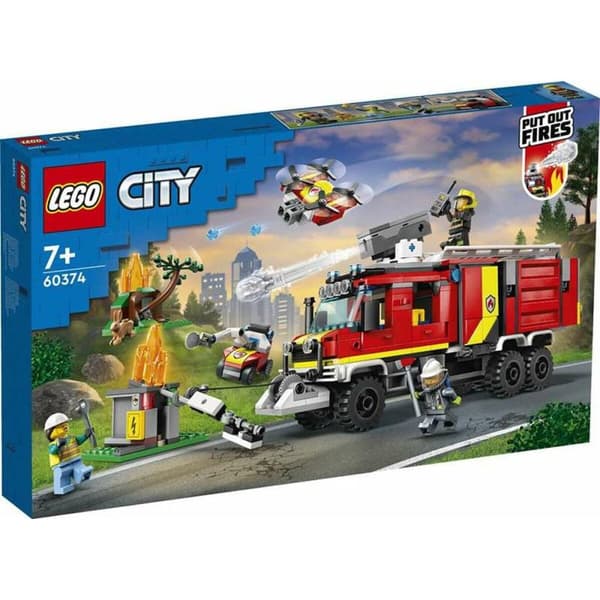 Construction set Lego City Mobile Fire Control Unit 60374 502 Pieces