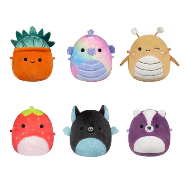 Micromallows - 6 cm 6 Pack Plush S2  - Greer, Sloan, Emerald, Oz, Scarlet and Aldous
