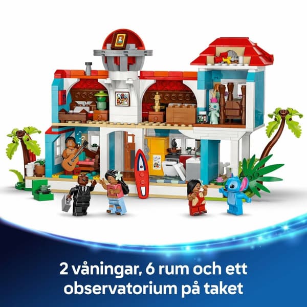 Construction set Lego Disney Lilo & Stitch 43268 834 Pieces