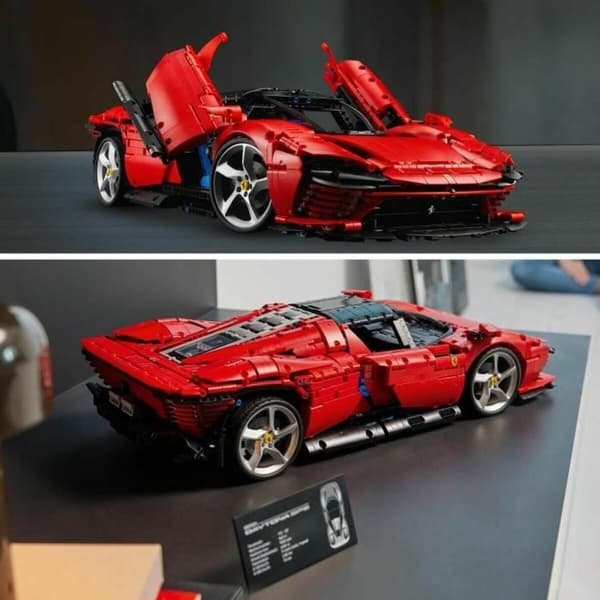 Construction set Lego Ferrari Daytona SP3 Red