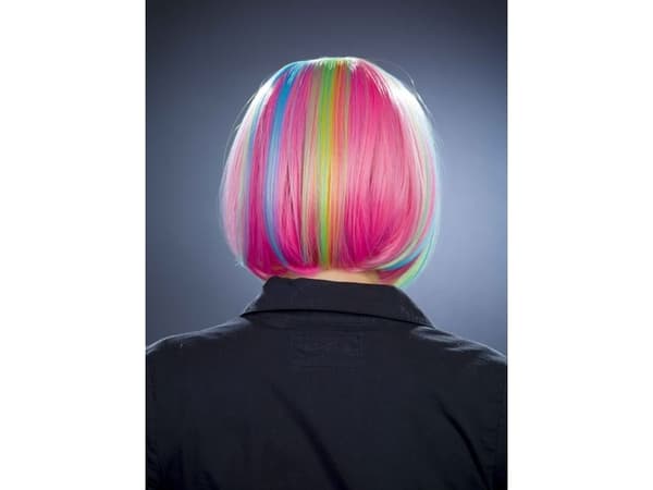 Rainbow UV paryk