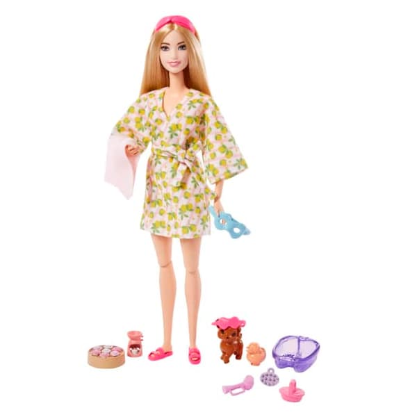 Barbie  Self-Care Spa Day Doll (HKT90)
