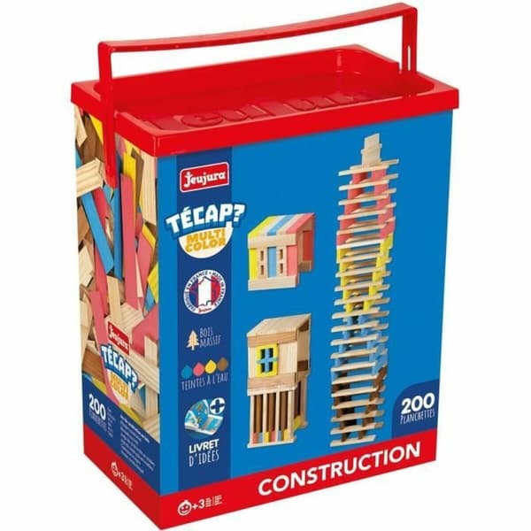 Construction set Jeujura Técap Multicolor