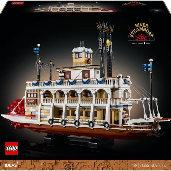 LEGO Ideas 21356 Ångbåt