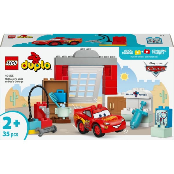 LEGO Duplo 10456 - McQueenin vierailu Docin tallilla
