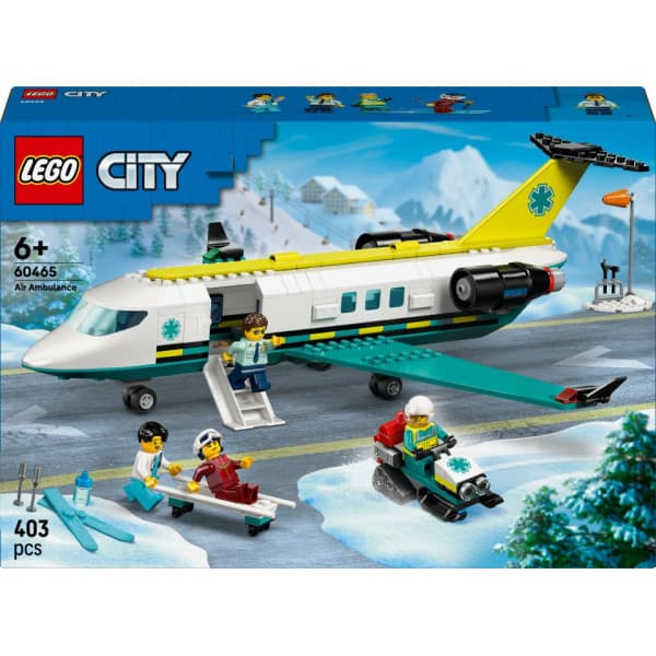 LEGO City 60465 Räddningstjänstens ambulansflygplan