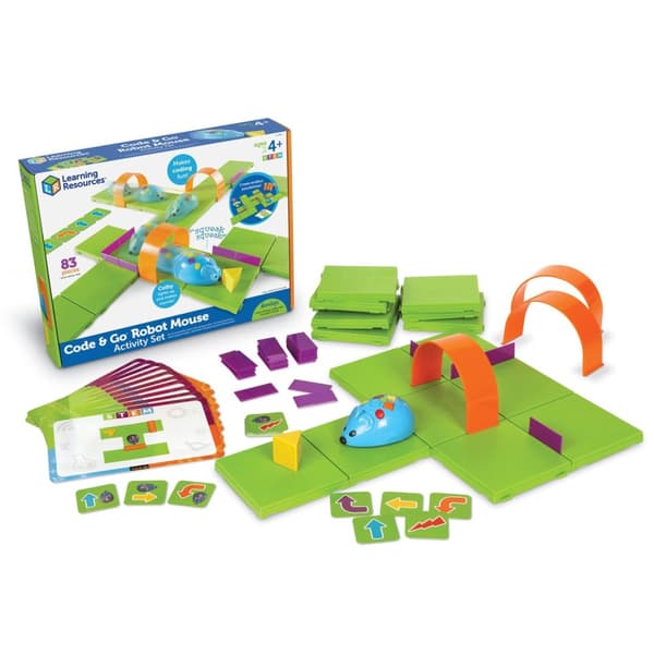 Learning Resources - Code Go Robot Mouse Activity Set - (LSP2831-SCA)
