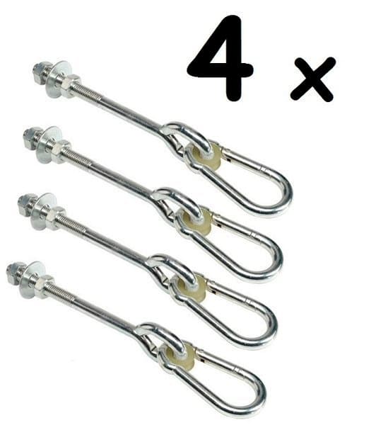 SET MED 4 TYP A M12 160 mm upphängningar