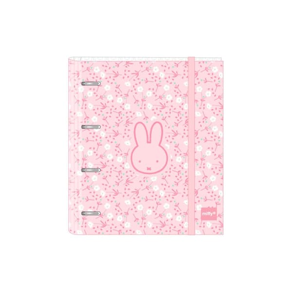 Ringpärm Miffy Flores 27 x 32 x 3.5 cm