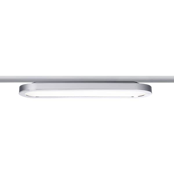 Paulmann Panel Loop Högvolt-skensystem URail LED fast installerad 7 W LED Krom (matt), Krom