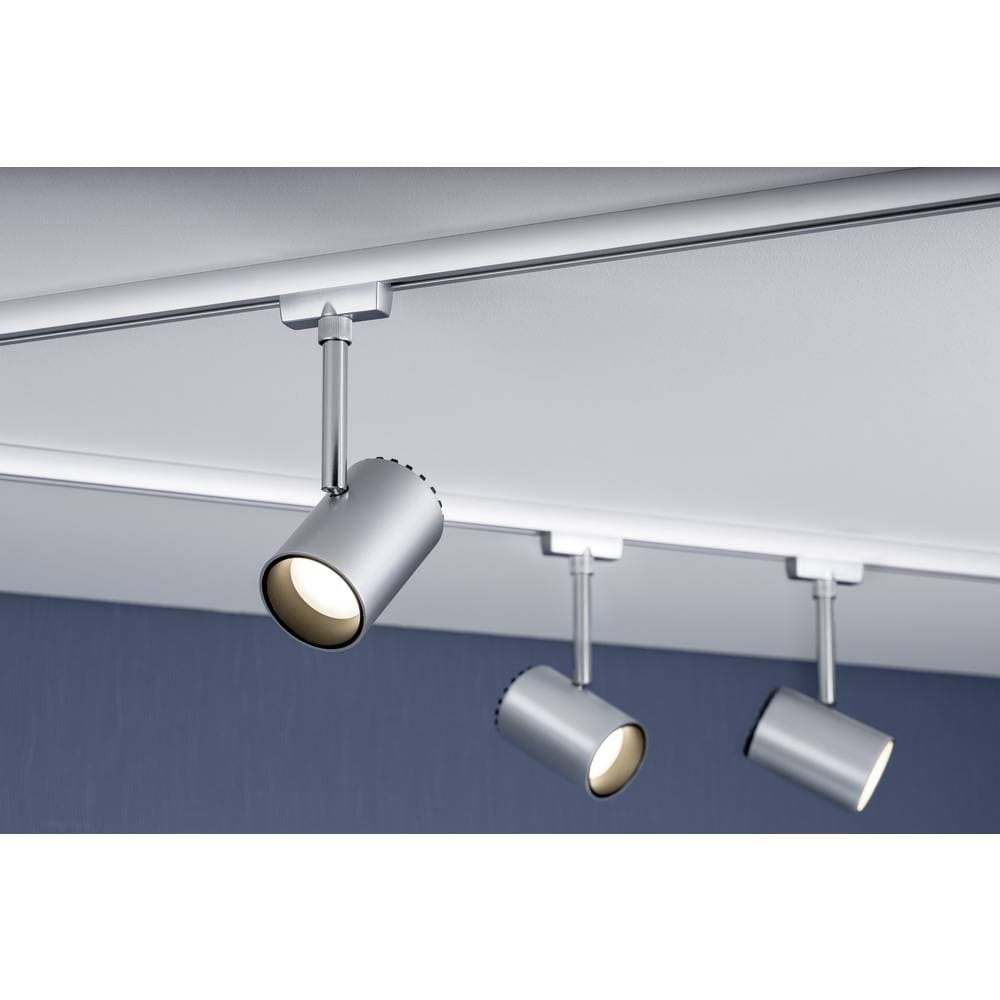 Högvolt-skensystem Paulmann Shine 95273 LED fast installerad N/A Max. effekt: 5 W Varmvit N/A