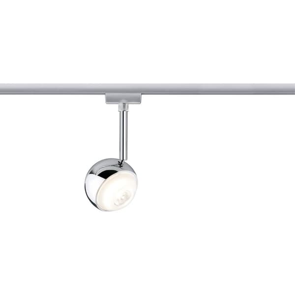 Paulmann Capsule II Högvolt-skensystem URail LED fast installerad 6 W LED Krom (matt), Krom Krom