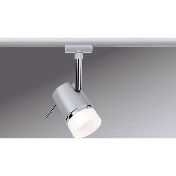 Paulmann Pipe Högvolt-skensystem URail GU10 10 W LED Krom (matt), Krom