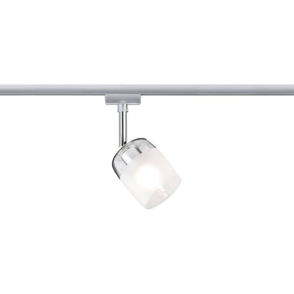 Paulmann Blossom Högvolt-skensystem URail G9 10 W LED Krom (matt), Satin Krom