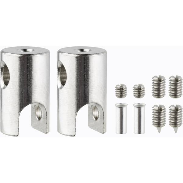 Paulmann 978019 Lågspänningskabel-komponent Repklotz Set 2 st Krom