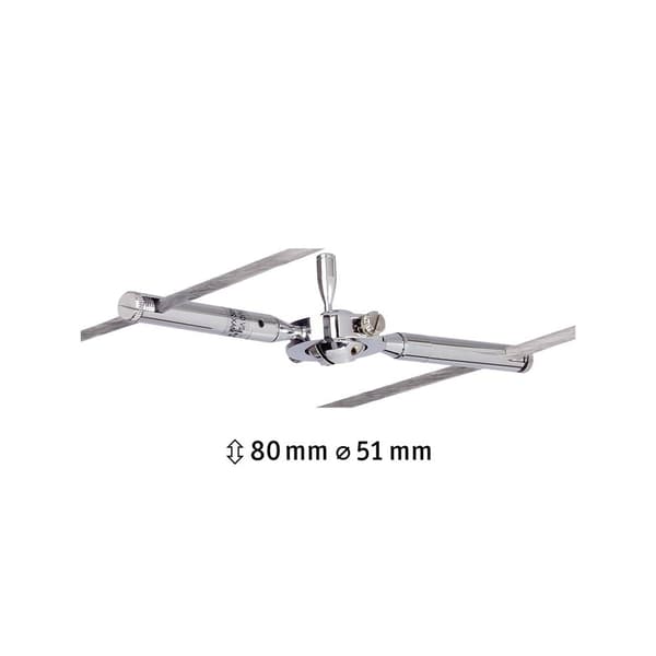 Paulmann Togo Lågspänning-linsystem Universal GU5.3 10 W LED Krom