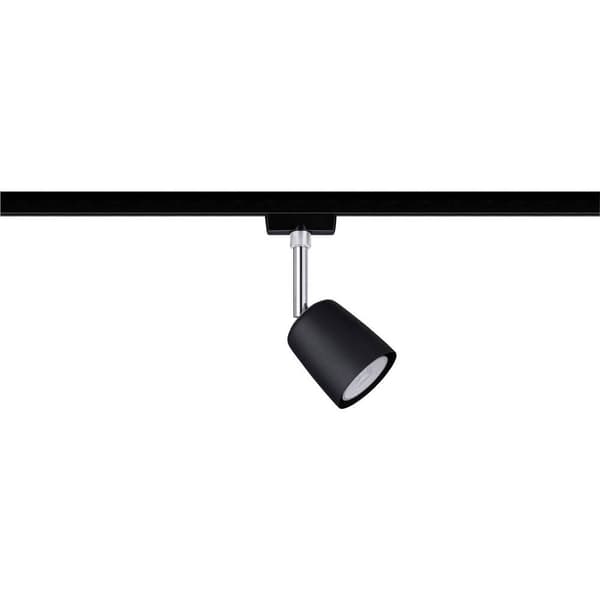Paulmann Cover Högvolt-skensystem URail GU10 10 W LED Svart (matt), Krom