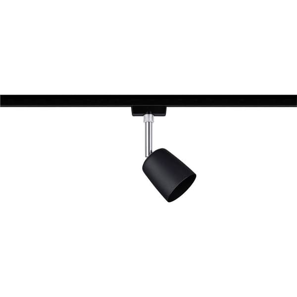 Paulmann Cover Högvolt-skensystem URail GU10 10 W LED Svart (matt), Krom Svart, Krom