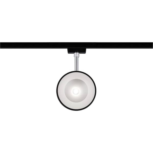 Paulmann Högvolt-skensystem URail LED fast installerad 14 W LED Svart (matt), Krom