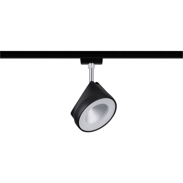 Paulmann Högvolt-skensystem URail LED fast installerad 14 W LED Svart (matt), Krom