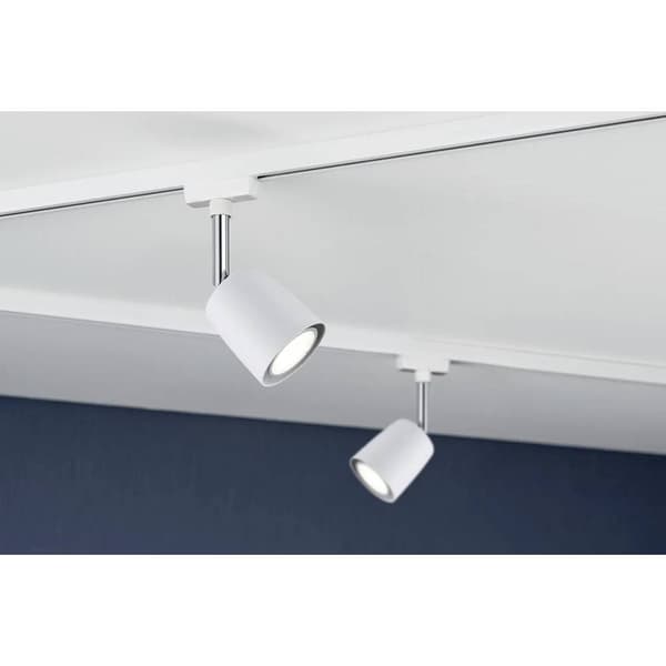 Paulmann Cover Högvolt-skensystem URail GU10 10 W LED Vit, Krom