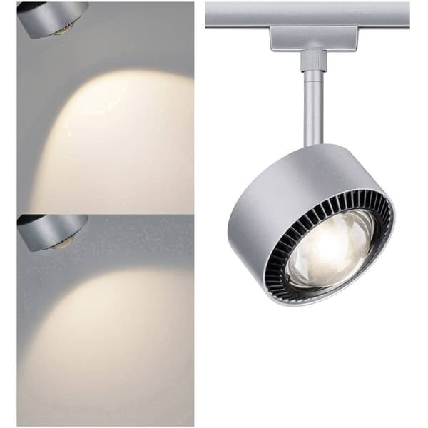 Paulmann Aldan Högvolt-skensystem URail LED fast installerad 9 W LED Krom (matt) Krom
