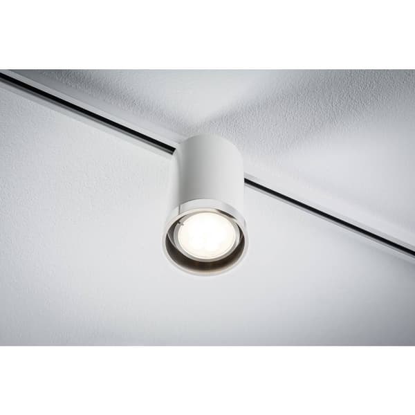 Paulmann Spot Tube Tak-spotlights URail GU10 Vit, Krom (matt)