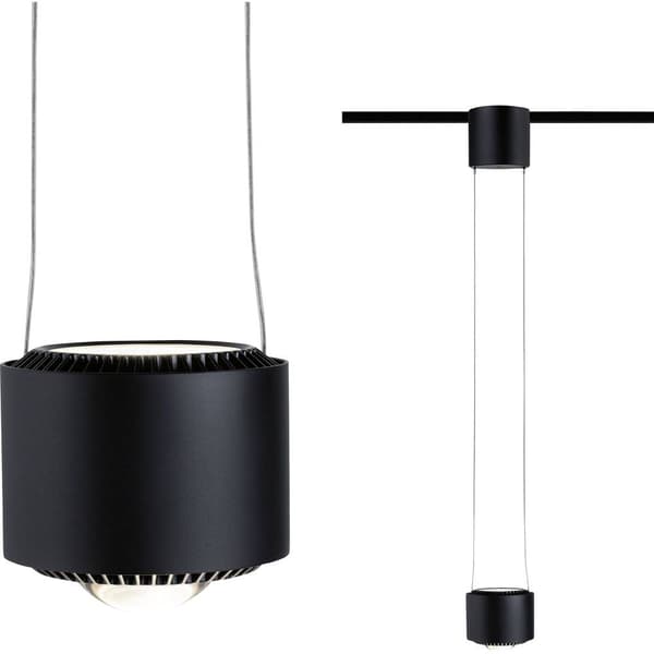 Paulmann URail Pendel Aldan LED-pendelbelysning URail 13 W Svart (matt) Svart