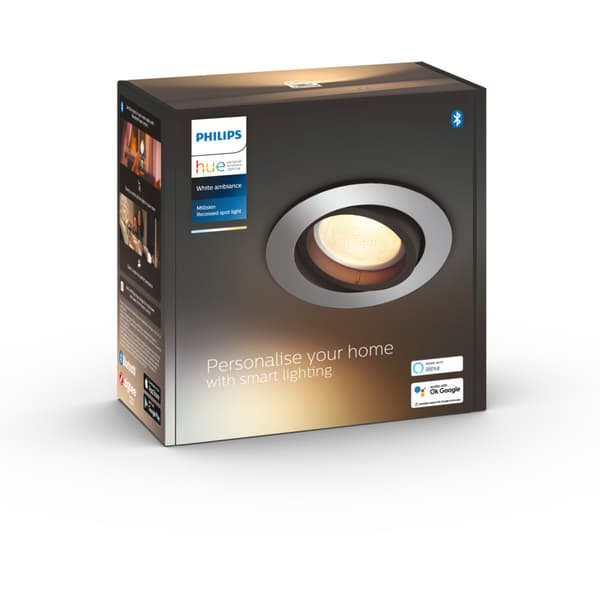 Philips Hue WA Milliskin Downlight Rund 5w Alu