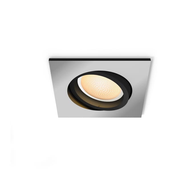 Philips Hue WA Milliskin Downlight Firkantet 5w Alu