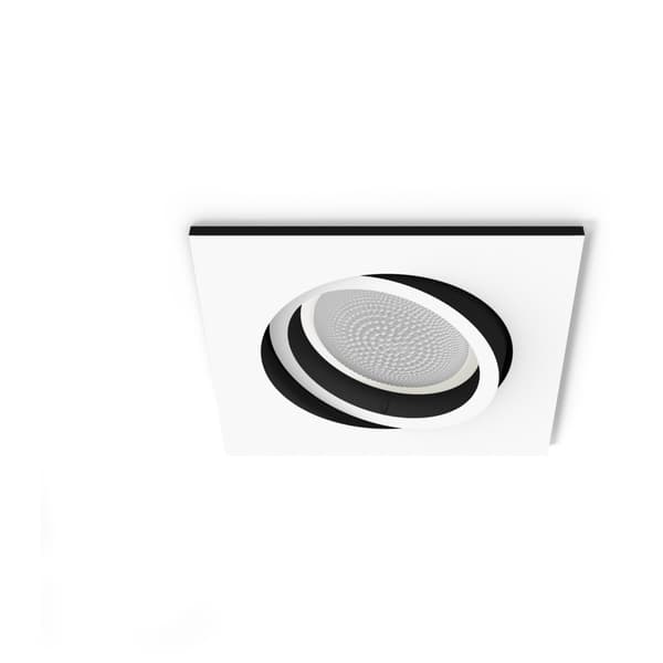 Philips Hue WA Milliskin Downlight Firkantet 5w Hvit
