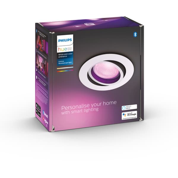 Philips Hue WCA Centura Downlight Rund 5,7W Hvit