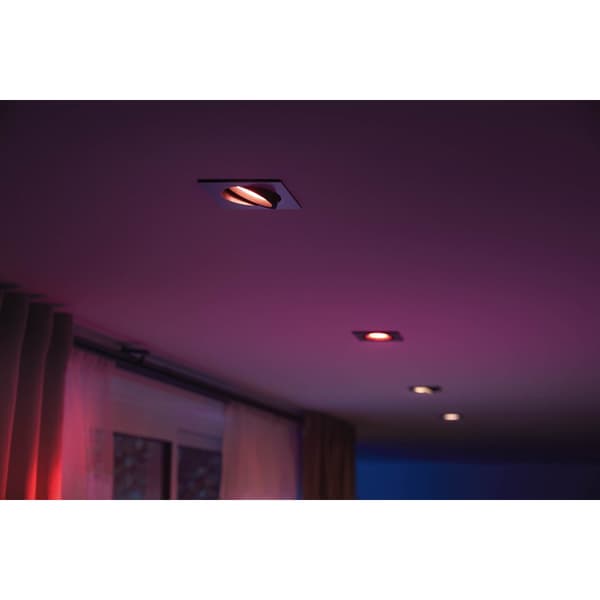 Philips Hue WCA Centura Downlight Firkantet 5,7W Alu