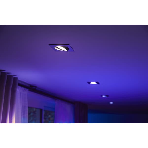Philips Hue WCA Centura Downlight Firkantet 5,7W Alu