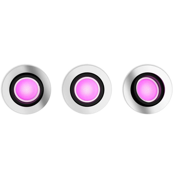 Philips Hue WCA Centura Downlight Rund 3x5,7W Alu
