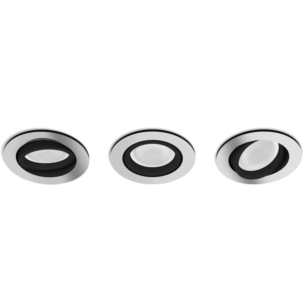 Philips Hue WCA Centura Downlight Rund 3x5,7W Alu