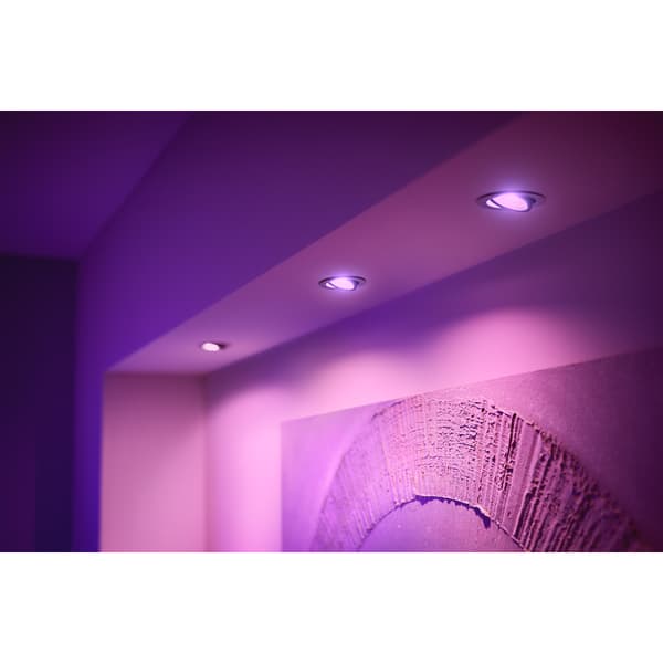 Philips Hue WCA Centura Downlight Rund 3x5,7W Alu