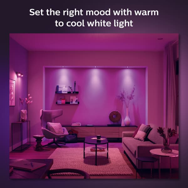 Philips Hue WCA Centura Downlight Rund 3x5,7W Alu