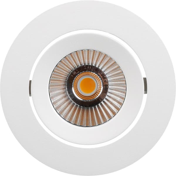 Namron Alfa reflektor Downlight WarmDim 10W matt hvit