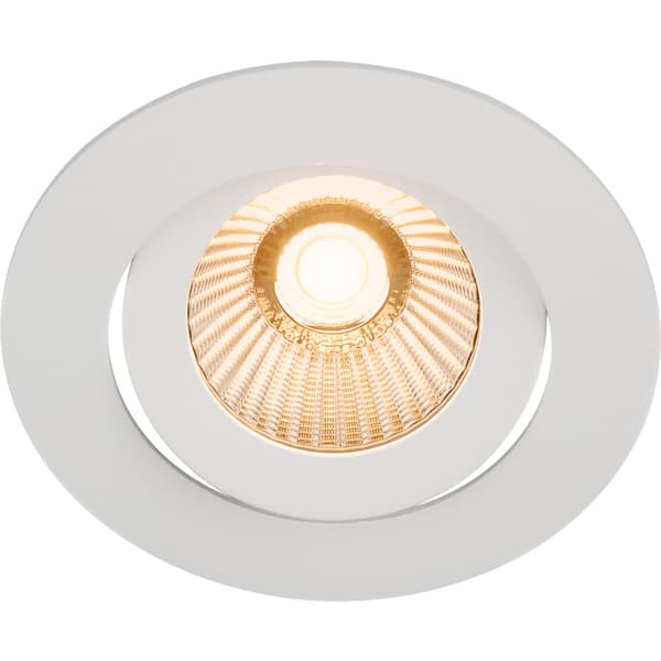 Namron Alfa reflektor Downlight WarmDim 10W matt hvit