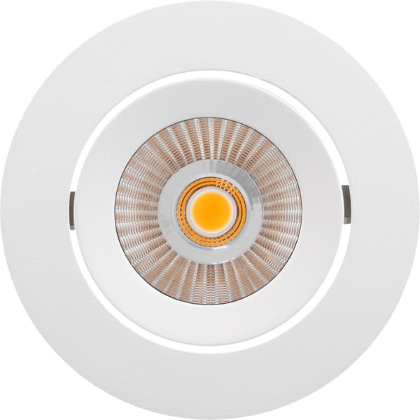 Namron Alfa reflektor Downlight WarmDim 10W matt hvit