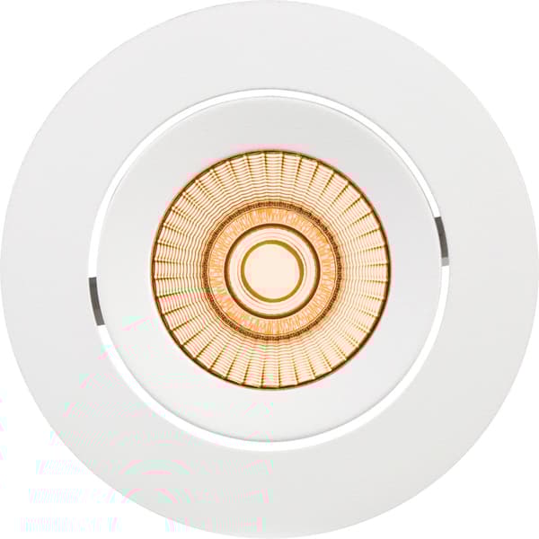 Namron Alfa reflektor Downlight WarmDim 10W matt hvit