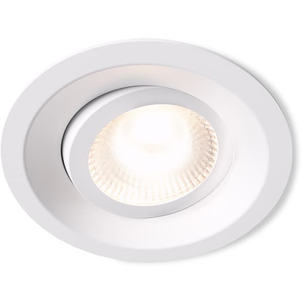 Plejd - DWN-01-W - Downlight Tilt Hvit 6-pack