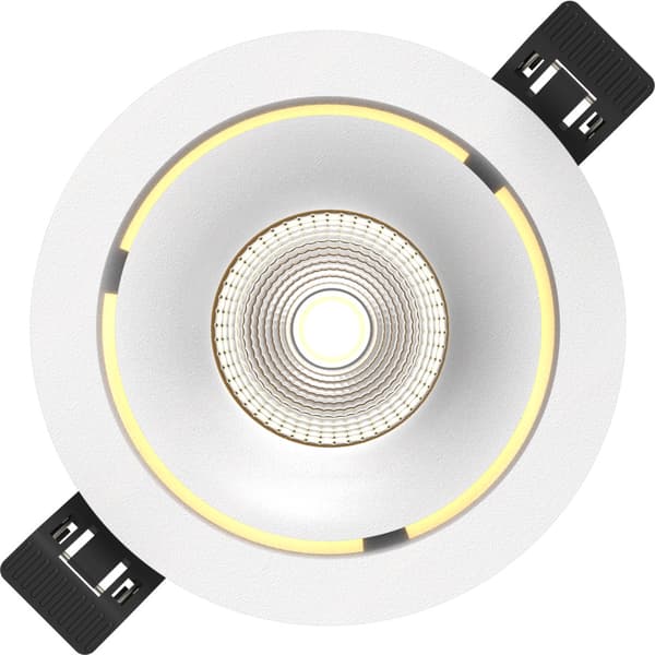 J&EL Aura downlight 9W matt hvit