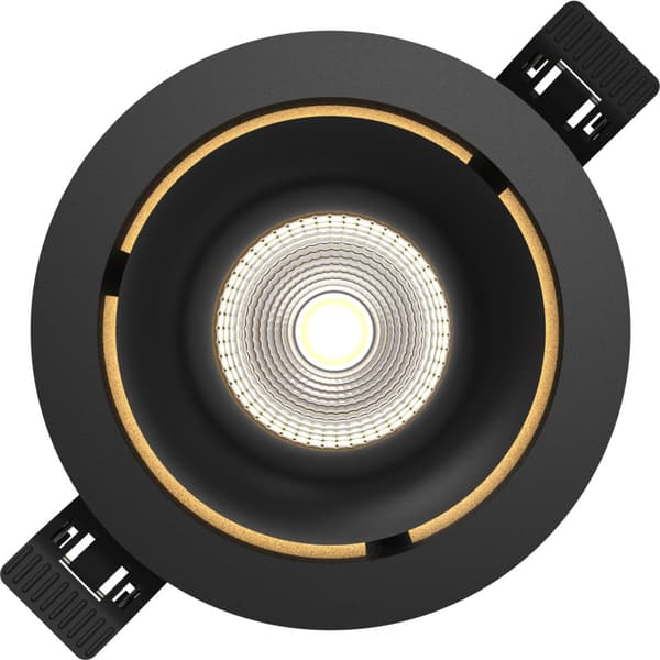 J&EL Aura downlight 9W matt sort