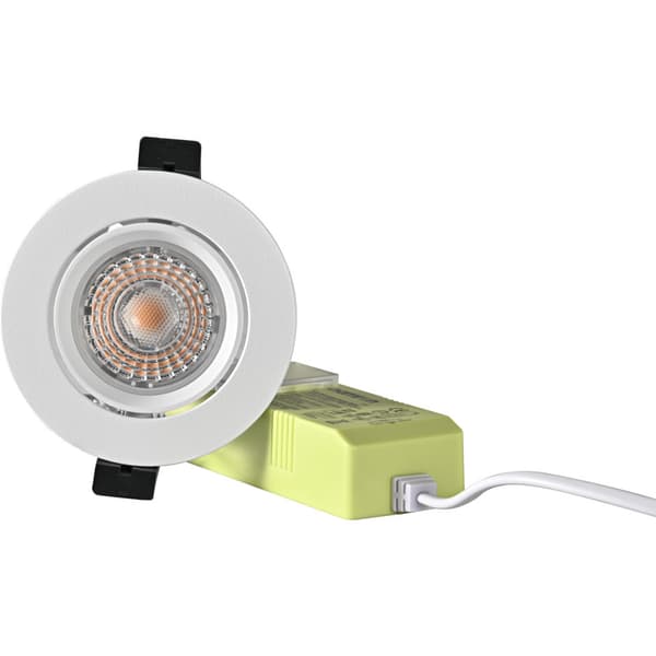 Namron Alfa Downlight 10W matt hvit